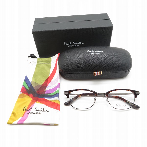 実際に弊社で買取させて頂いたPaul Smith/ポールスミス メガネフレーム アイウェア サーモント ブロー PS-9523の画像 9枚目