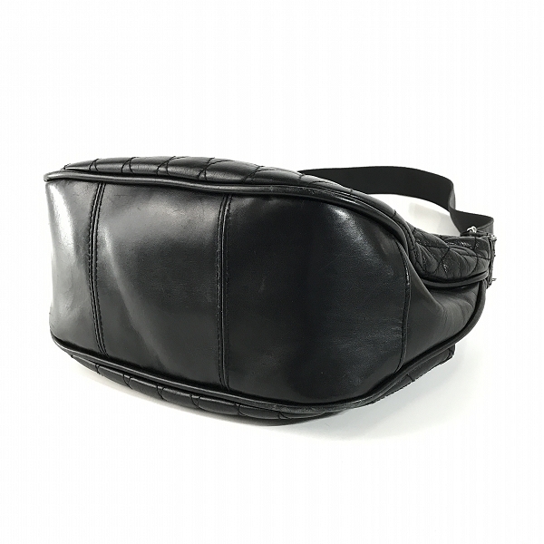 実際に弊社で買取させて頂いたSCHOTT/ショット レザー キルティング ショルダーバッグの画像 2枚目