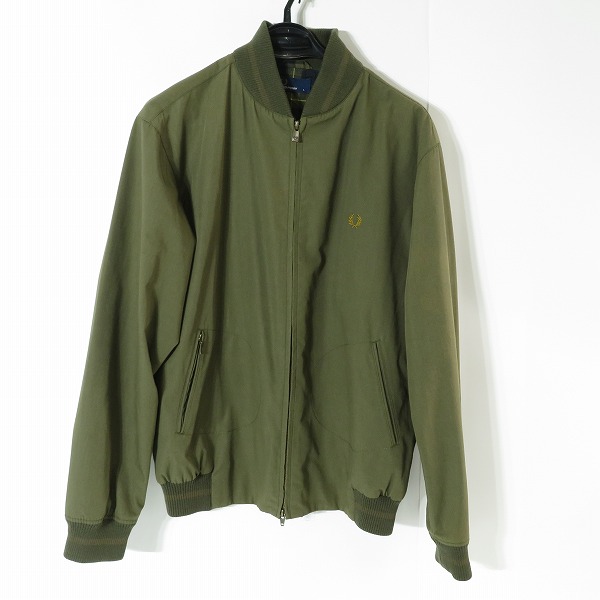 実際に弊社で買取させて頂いたFRED PERRY/フレッドペリー MA-1 ローレル染めボンバージャケット F2553 L