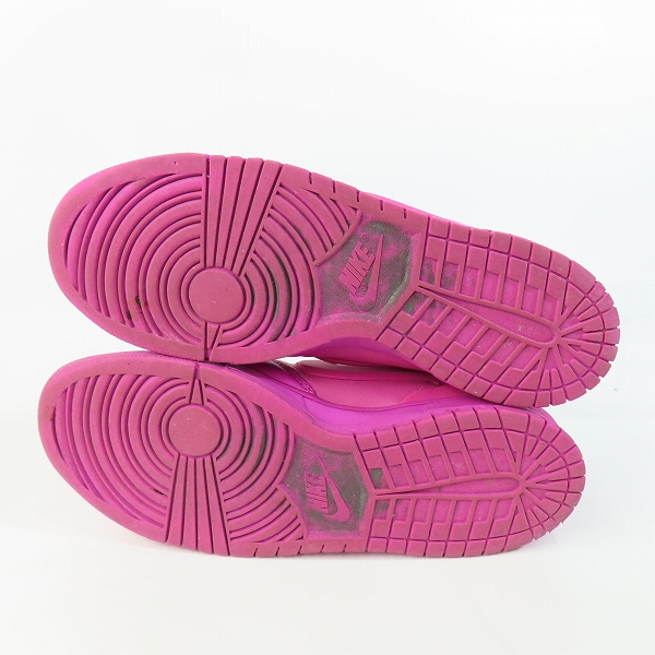 実際に弊社で買取させて頂いたNIKE×AMBUSH/ナイキ×アンブッシュ DUNK HIGH PINK/ダンクハイ ピンク CU7544-600/29.0の画像 2枚目