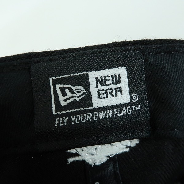 実際に弊社で買取させて頂いたSTUSSY×NEW ERA/ステューシー×ニューエラ ベースボールキャップ/帽子 7-1/2の画像 3枚目