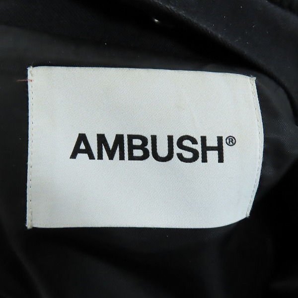 実際に弊社で買取させて頂いたAMBUSH/アンブッシュ 素材切替ジップブルゾン 12111401/3の画像 2枚目