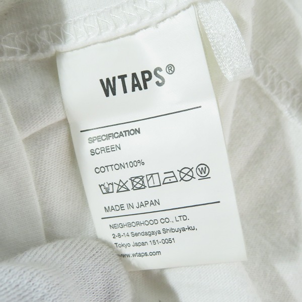 実際に弊社で買取させて頂いたWTAPS/ダブルタップス  GPS S/S/ロゴプリント 半袖シャツ/02の画像 3枚目