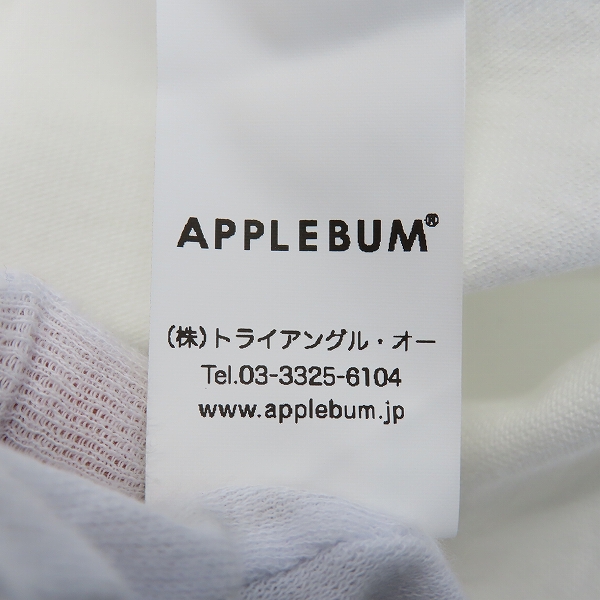実際に弊社で買取させて頂いたAPPLEBUM/アップルバム WORM BOY Tシャツ/プリント /Mの画像 3枚目