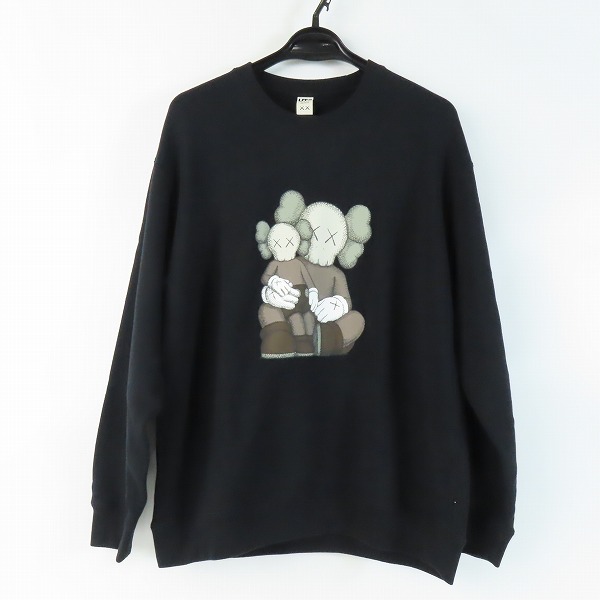 実際に弊社で買取させて頂いたUNIQLO×KAWS/ユニクロ×カウズ プルオーバー スウェット/L
