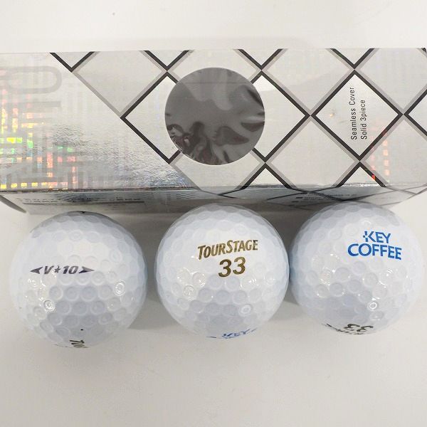 実際に弊社で買取させて頂いた【未使用/オウンネーム】BRIDGESTONE/ブリヂストン TOUR B X・PHYZ・ツアーステージ他 ゴルフボール 計2ダースの画像 3枚目