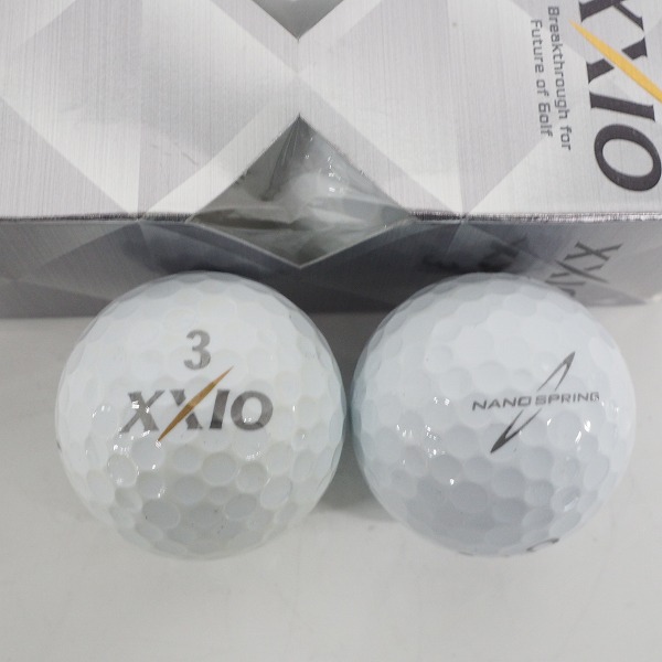 実際に弊社で買取させて頂いた【未使用/オウンネーム含】DUNLOP/ダンロップ XXIO/ゼクシオ  PREMIUM・SUPER XD・DC他 ゴルフボール  計21個の画像 7枚目