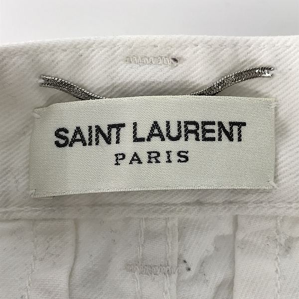 実際に弊社で買取させて頂いたSAINT LAURENT PARIS/サンローランパリ 16SS スキニーパンツ 376906 Y877H/29の画像 2枚目