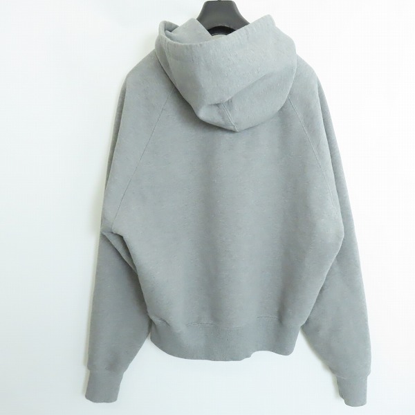 実際に弊社で買取させて頂いたAMI Alexandre Mattiussi/アミアレクサンドルマテュッシ ハートA刺繍 プルオーバーパーカー グレー/Mの画像 1枚目