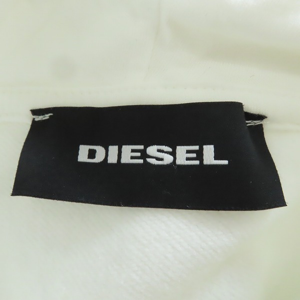 実際に弊社で買取させて頂いたDIESEL/ディーゼル S-UMMERPO FELPA プルオーバーパーカー A01415/Mの画像 2枚目