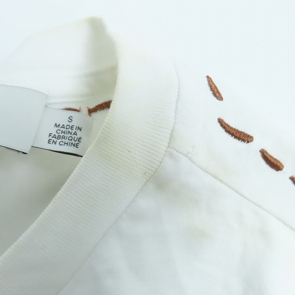 実際に弊社で買取させて頂いたCOACH / コーチ  レキシー アンド キャリッジ 刺繍 Tシャツ/Sの画像 6枚目