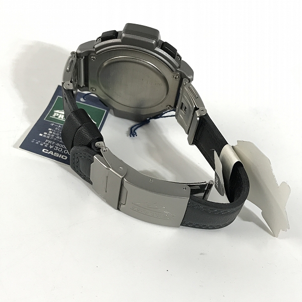 実際に弊社で買取させて頂いたCASIO/カシオ PRO TREK/プロトレック トリプルセンサー PRT-600【動作未確認】の画像 2枚目