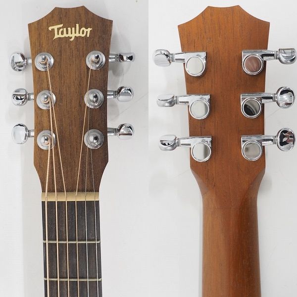 実際に弊社で買取させて頂いた ★【難有り】Taylor/テイラー Baby T Mahogany BT2 ミニアコースティックギター/アコギ 2018年製 ギグケース付の画像 2枚目