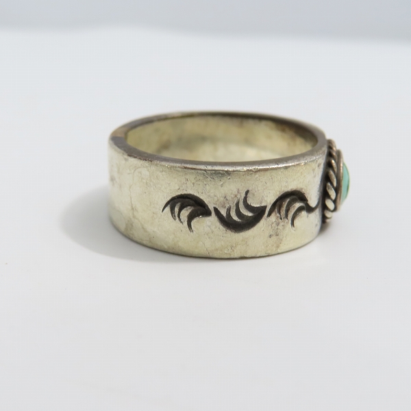 実際に弊社で買取させて頂いたARIZONA FREEDOM/アリゾナフリーダム ターコイズ リング 25.5-26.5号の画像 3枚目