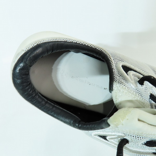 実際に弊社で買取させて頂いたY-3 Yohji Yamamoto×adidas/ワイスリー ヨウジヤマモト×アディダス REN/レン ローカットスニーカー EH1471/25の画像 4枚目