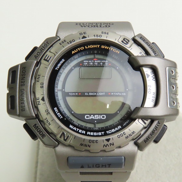 実際に弊社で買取させて頂いた(1)CASIO/カシオ PROTREK/プロトレック HUNTING WORLD PRT-420/PR420-HW1【動作未確認】