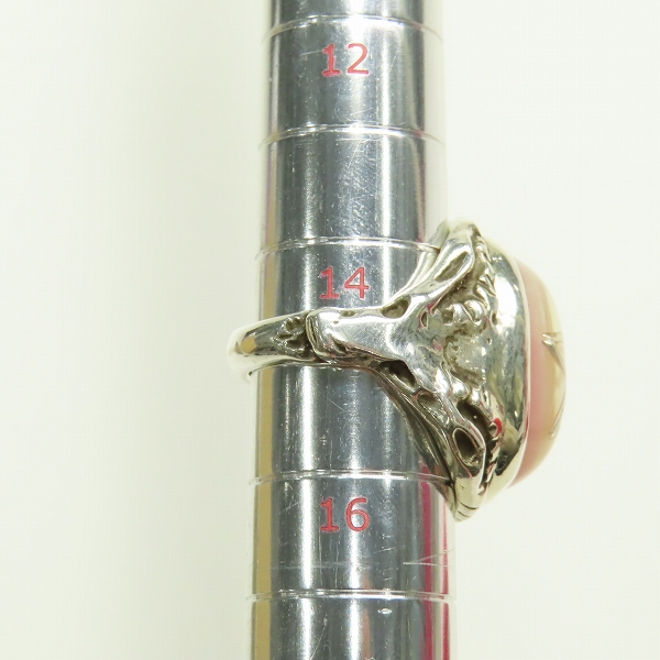 実際に弊社で買取させて頂いたALEX STREETER/アレックスストリーター エンジェルハートリング チェリーブロッサム 桜/15号の画像 7枚目