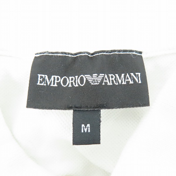 実際に弊社で買取させて頂いたEmporio Armani/エンポリオアルマーニ プリント 半袖ポロシャツ Mの画像 2枚目