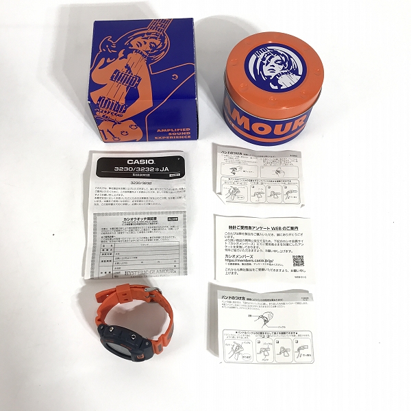 実際に弊社で買取させて頂いたG-SHOCK×HYSTERIC GLAMOUR/Gショック×ヒステリックグラマー ギターガール DW-6900FSの画像 7枚目