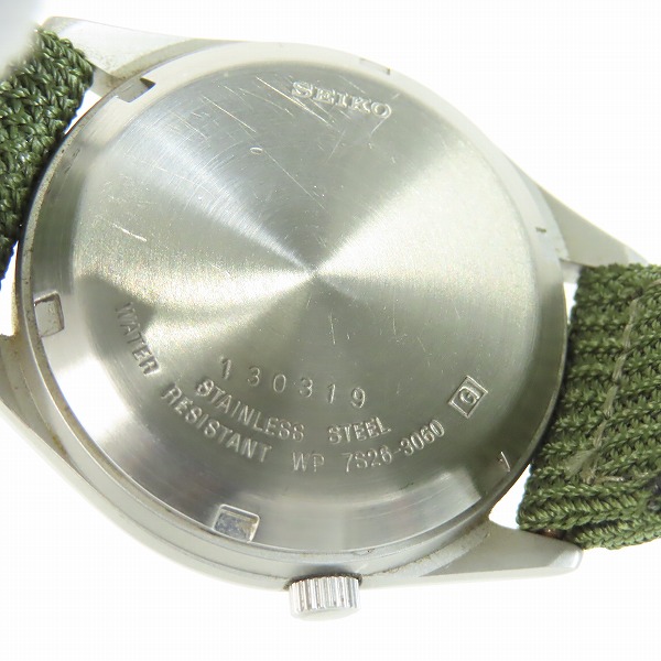 実際に弊社で買取させて頂いたSEIKO/セイコー ミリタリー デイデイト 自動巻き 7S26-3060の画像 3枚目