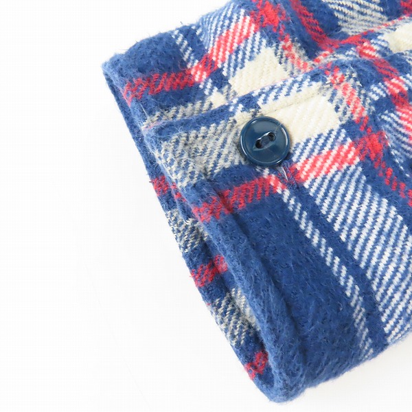 実際に弊社で買取させて頂いたSUGAR CANE/シュガーケーン TWILL CHECK WORK SHIRT/ツイル チェック ワークシャツ SC28746/Mの画像 6枚目