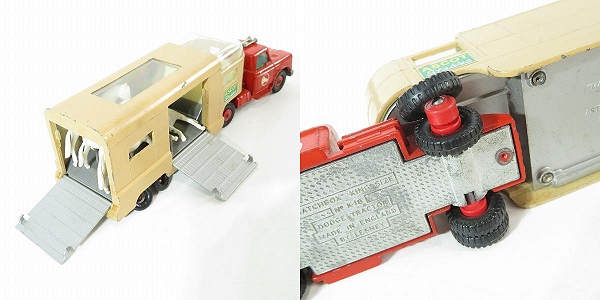 実際に弊社で買取させて頂いたMATCHBOX/マルチボックス K-18 KING SIZE ARTICULATED HORSE VAN/アーティキューレート ホースバン ミニカーの画像 8枚目