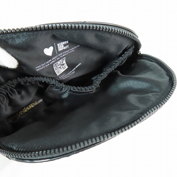 実際に弊社で買取させて頂いたYSL/YVES SAINT LAURENT BEAUTE/イブサンローランボーテ ポーチの画像 3枚目