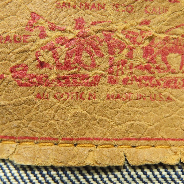 実際に弊社で買取させて頂いたLevi's/リーバイス ビッグE 刻印521 デニムジャケット/Gジャンの画像 3枚目