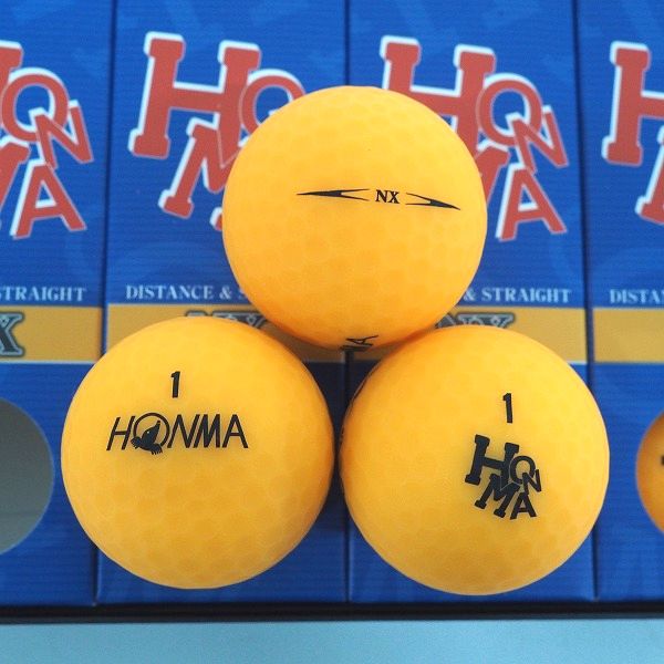 実際に弊社で買取させて頂いた【未使用】HONMA/ホンマ NX ゴルフボール ホワイト・オレンジ 計3ダース の画像 2枚目