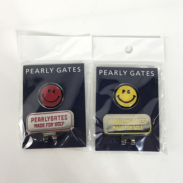 実際に弊社で買取させて頂いた【おまとめ】PEARLY GATES/パーリーゲイツ クリップマーカー 小物の画像 1枚目
