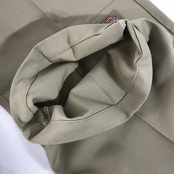 実際に弊社で買取させて頂いた【未使用】Dickies/ディッキーズ LOOSE FIT ワークパンツ カーキ 31×32の画像 7枚目