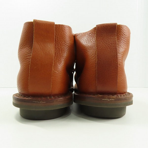 実際に弊社で買取させて頂いたtrippen/トリッペン SPACE 2ホール レザーチャッカブーツ/41の画像 1枚目