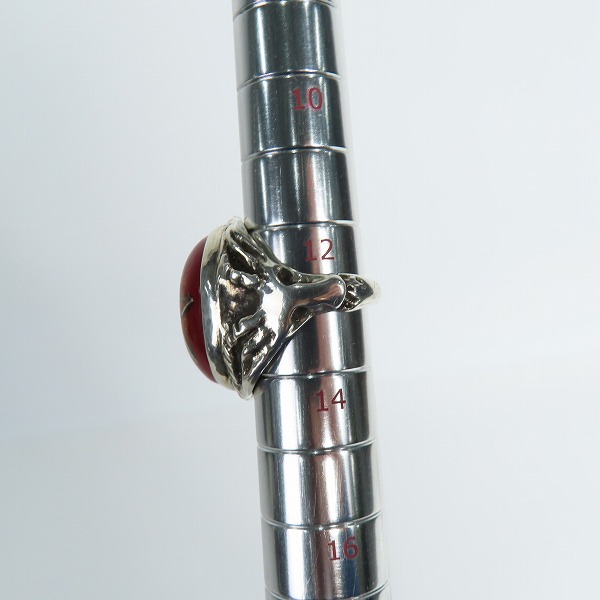 実際に弊社で買取させて頂いたALEX STREETER/アレックスストリーター エンジェルハート リング レッド/13号の画像 8枚目