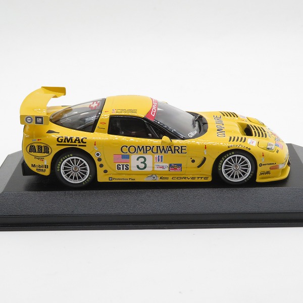 実際に弊社で買取させて頂いたMINICHAMPS/ミニチャンプス 1/43 シボレー コルベット C5-R 2003年 セブリング12時間 GTSクラス 優勝車仕様 ミニカーの画像 4枚目