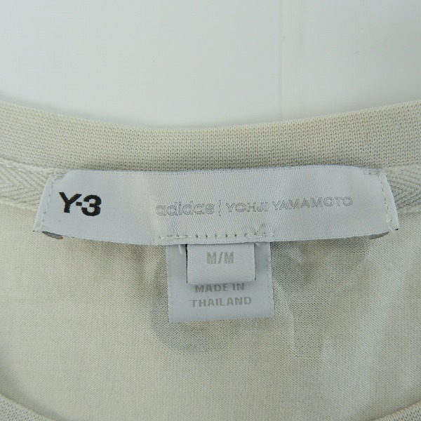 実際に弊社で買取させて頂いたY-3/ワイスリー ヨウジヤマモト×アディダス 20SS GFX SS TEE 半袖Tシャツ GK4389/Mの画像 2枚目