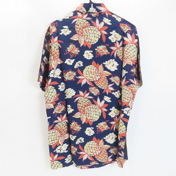 実際に弊社で買取させて頂いたJUNYA WATANABE COMME des GARCONS MAN×Hawaiian Moon 2003SS アロハ シャツ/WI-B057/Lの画像 1枚目