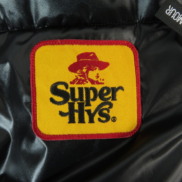 実際に弊社で買取させて頂いたHYSTERIC GLAMOUR/ヒステリックグラマー HYSTERIC RACING 中綿 フーデッド ブルゾン 02233AB03/XLの画像 6枚目