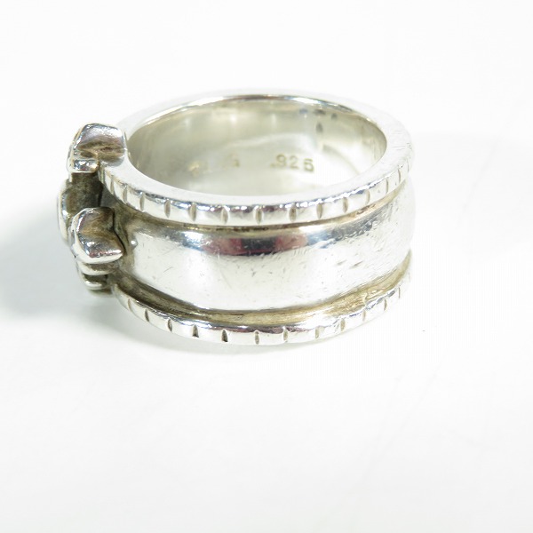 実際に弊社で買取させて頂いたLoree Rodkin/ローリーロドキン WIDE RIDGED BAND W/ラージファンシークロス リング 15-16号の画像 2枚目