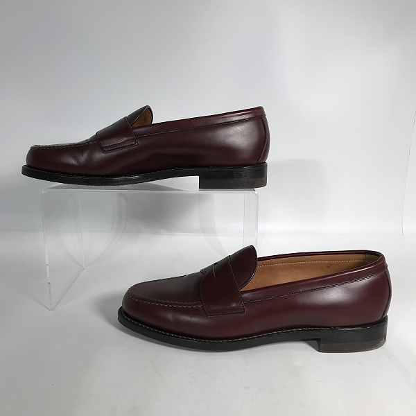 実際に弊社で買取させて頂いたREGAL/リーガル レザー コインローファー A6K5103JB 23/26.5の画像 3枚目