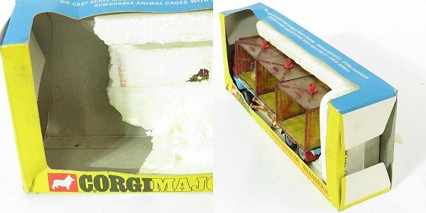 実際に弊社で買取させて頂いたCORGI MAJOR/コーギーメジャー CHIPPERFIELDS MENAGERIE/チッパーフィールド サーカス トレーラー 1139  ミニカーの画像 9枚目
