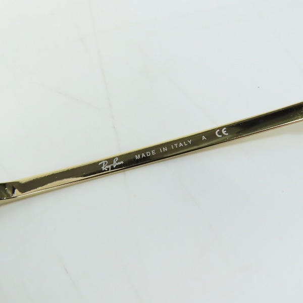 実際に弊社で買取させて頂いたRay-Ban/レイバン OLYMPIAN I DELUXE RB3119-M 001/31の画像 6枚目