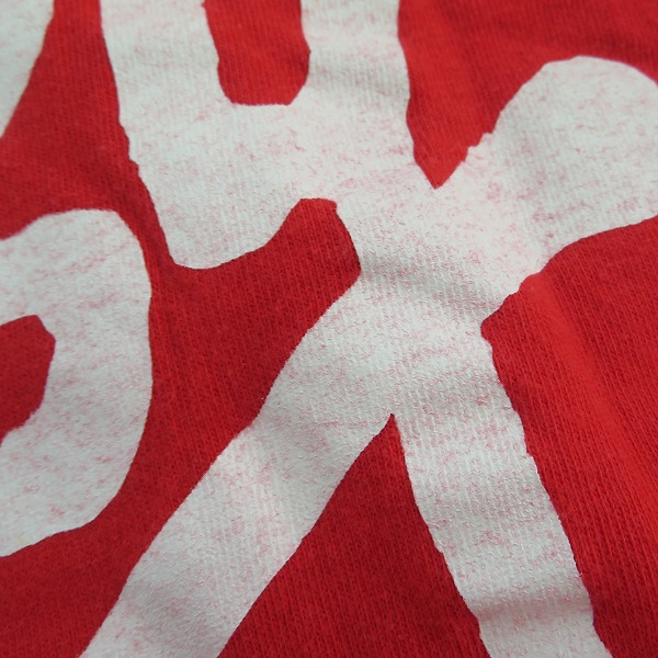 実際に弊社で買取させて頂いたSTUSSY/ステューシー 90s 紺タグ オールドステューシー プリント Tシャツ Mの画像 8枚目