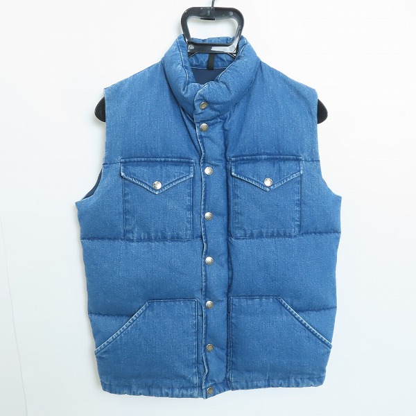 実際に弊社で買取させて頂いたSUGAR CANE/シュガーケーン ダウンベスト/S