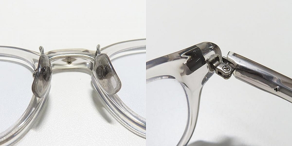 実際に弊社で買取させて頂いた999.9/フォーナインズ 眼鏡/メガネフレーム AP-31の画像 4枚目