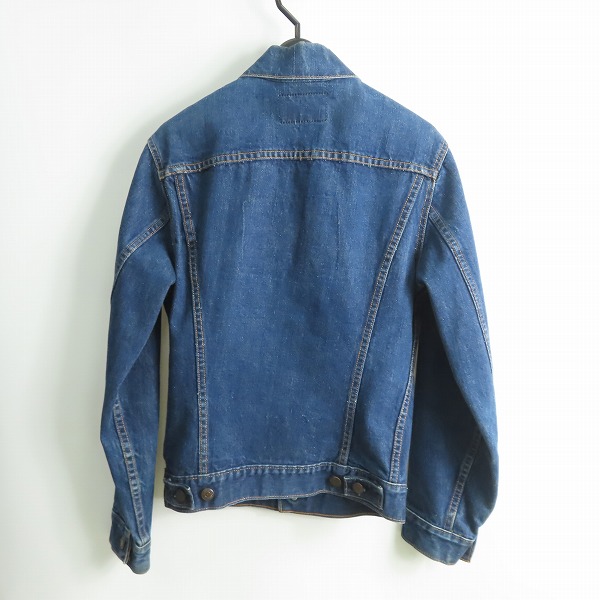 実際に弊社で買取させて頂いたLEVI'S/リーバイス 刻印529 USA製 デニムジャケットの画像 1枚目