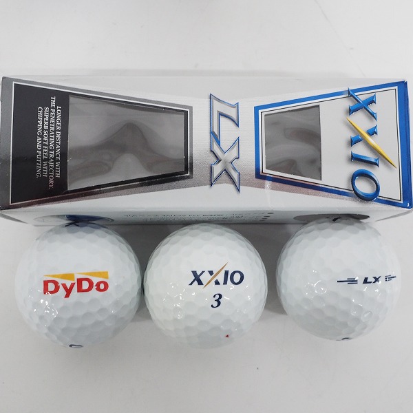 実際に弊社で買取させて頂いた【未使用/オウンネーム含】DUNLOP/ダンロップ XXIO/ゼクシオ  PREMIUM・SUPER XD・DC他 ゴルフボール  計21個の画像 5枚目