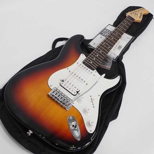実際に弊社で買取させて頂いた★【難有り】Fernandes/フェルナンデス LE-1Z 2005 ストラトキャスターType SSH エレキギター ソフトケース付