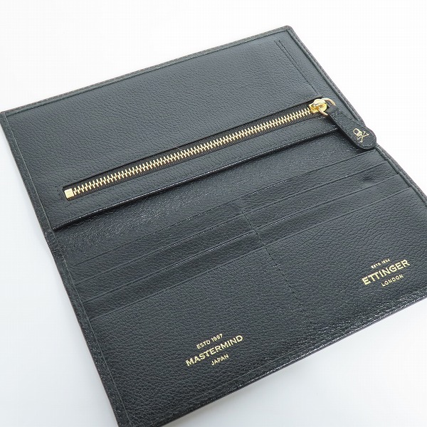 実際に弊社で買取させて頂いたmastermind JAPAN ×ETTINGER/マスターマインド×エッティンガー 長財布の画像 3枚目