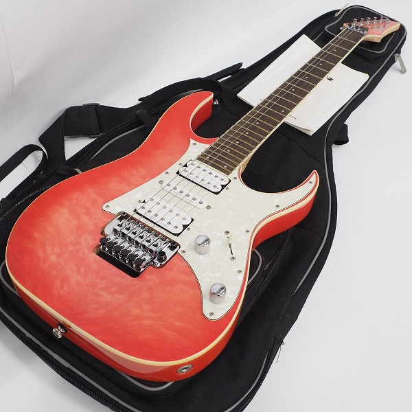 実際に弊社で買取させて頂いた★Ibanez/アイバニーズ RG SERIES SRG450QMZD ダンカン製PU搭載 エレキギター ギグケース付