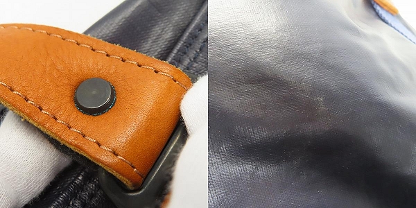 実際に弊社で買取させて頂いたMASTER PIECE/マスターピース×DIESEL/ディーゼル 日本限定 トート/ショルダーバッグの画像 8枚目